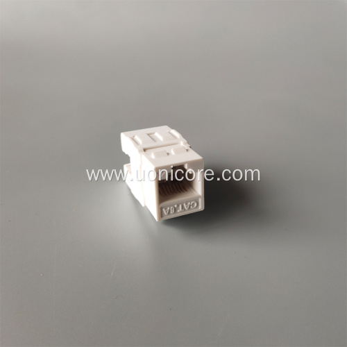 High density MIG UTP CAT6A RJ45 Keystone jack